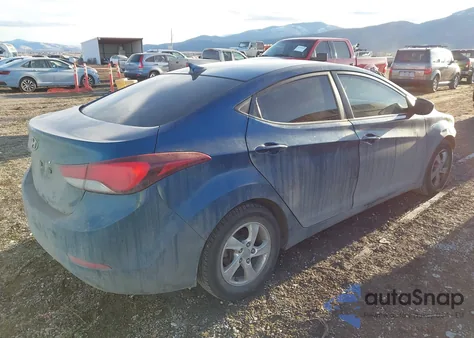 2014 Hyundai Elantra Se из США, поврежденный, VIN KMHDH4AE4EU199321